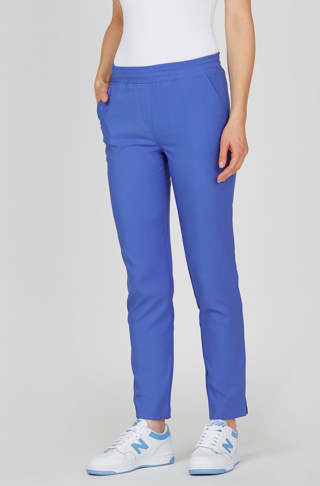 Spodnie medyczne damskie pacific blue