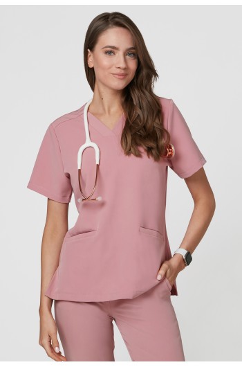 Bluza medyczna EMILY scrubs Blossom Pink